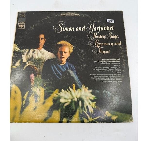 Other - Simon and Garfunkel Parsley, Sage, Rosemary and Thyme Vinyl LP Stereo Album